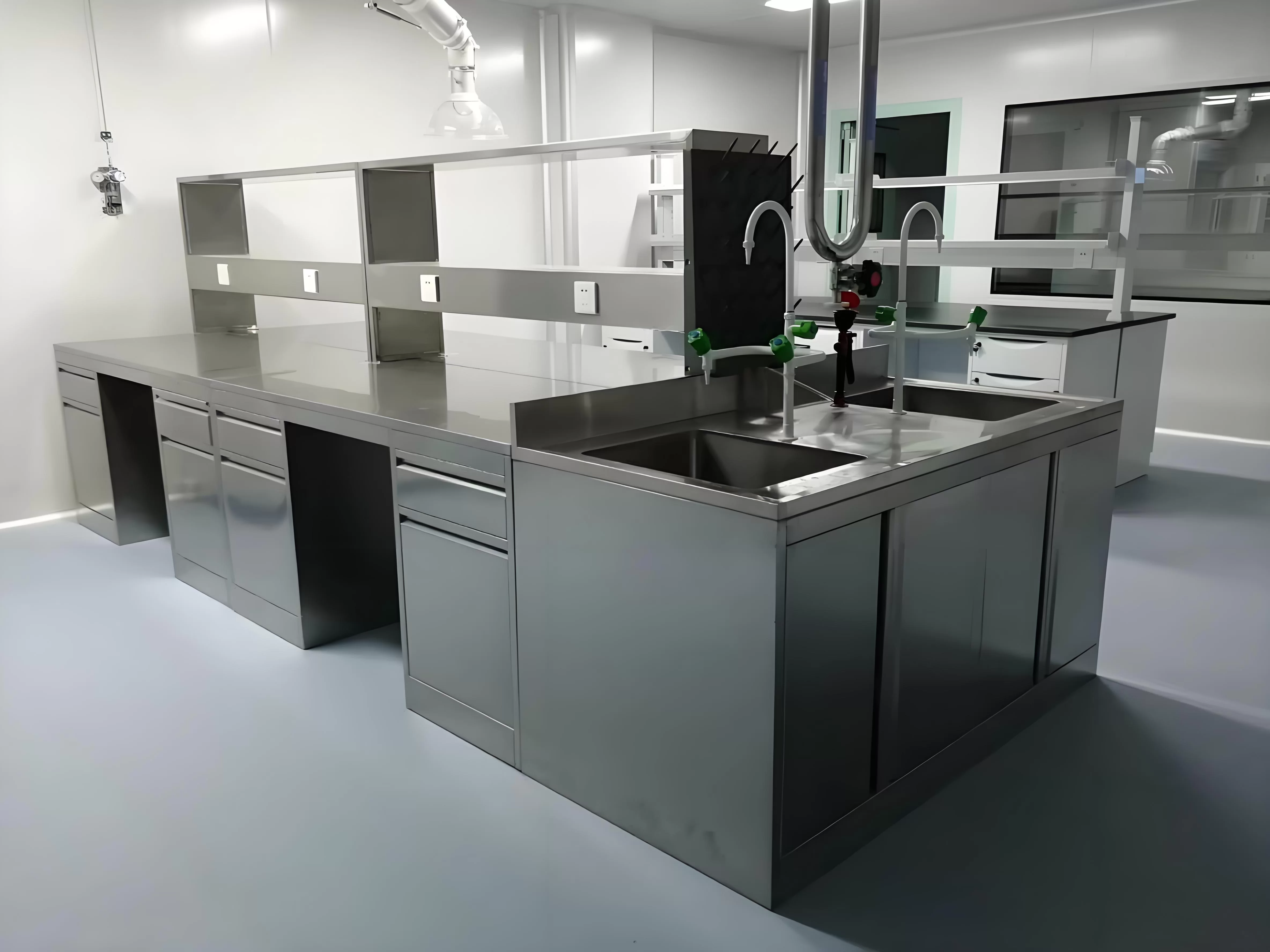 Stainless steel laboratory furniture